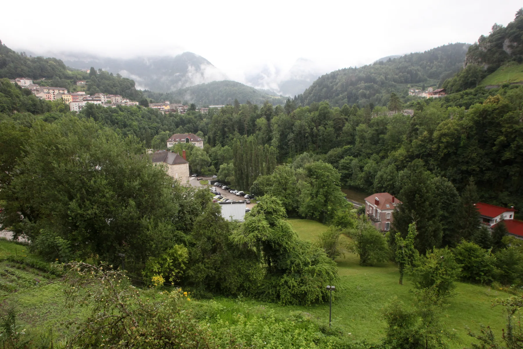 Vallon de Saint-Claude au coeur du Jura