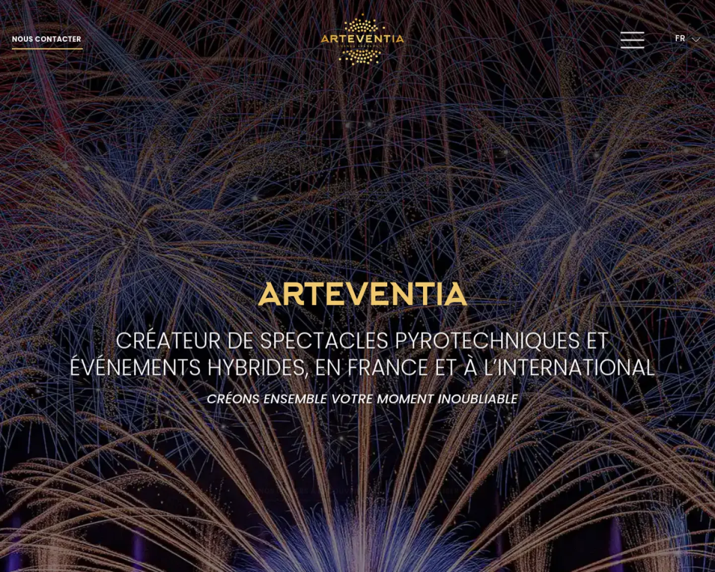Capture du site Arteventia