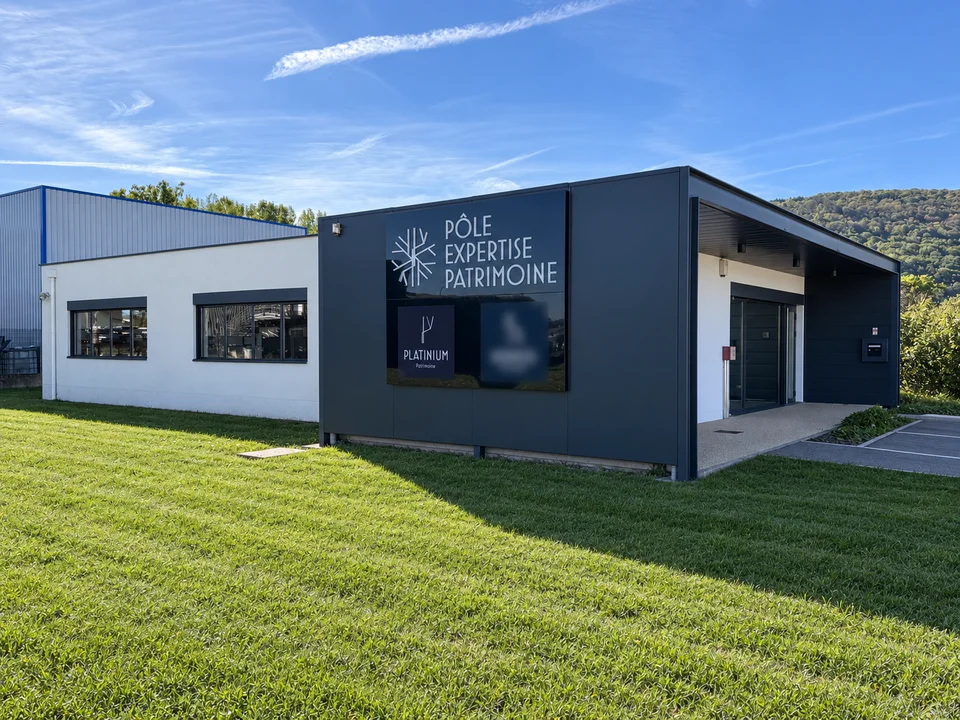 Façade du cabinet Platinium Patrimoine