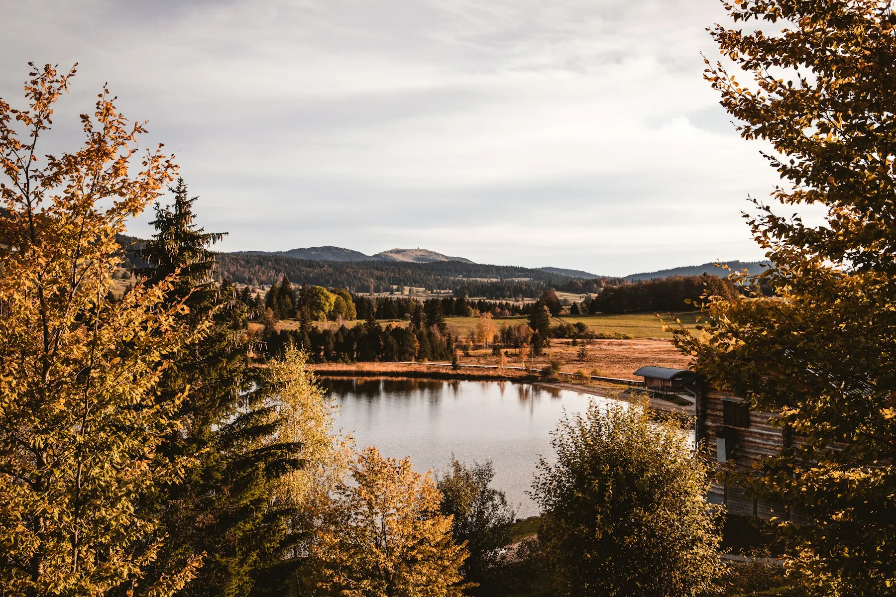 Paysage du Jura pour une activité touristique